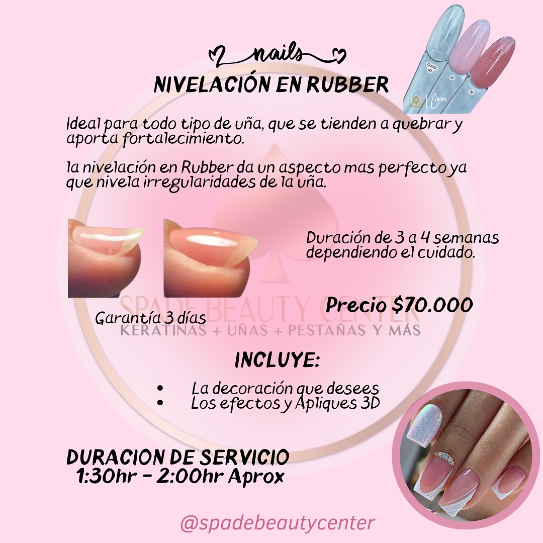 Nivelación en Rubber